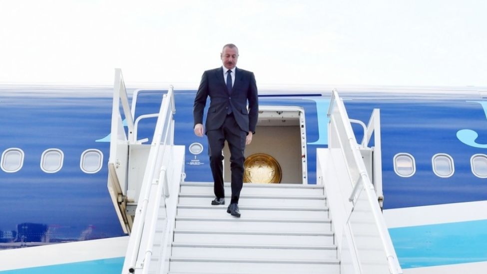 Azərbaycan Prezidenti İlham Əliyev Macarıstana işgüzar səfərə gəlib