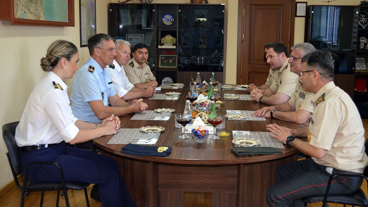 NATO nümayəndə heyəti ilə hərbi əməkdaşlıq çərçivəsində görüşlər keçirilib