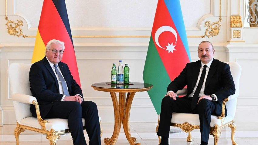 Almaniya Prezidenti İlham Əliyevə təbrik məktubu göndərib