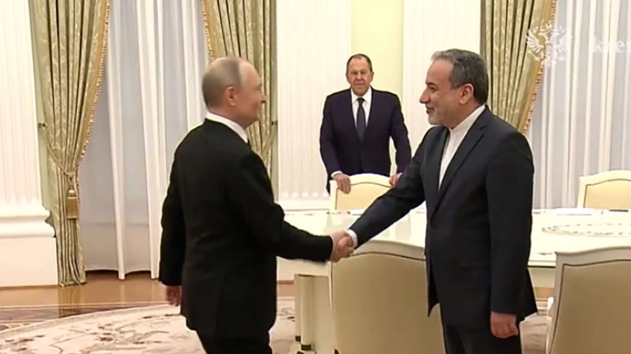 Putin Kremldə İran XİN rəhbərini qəbul edib