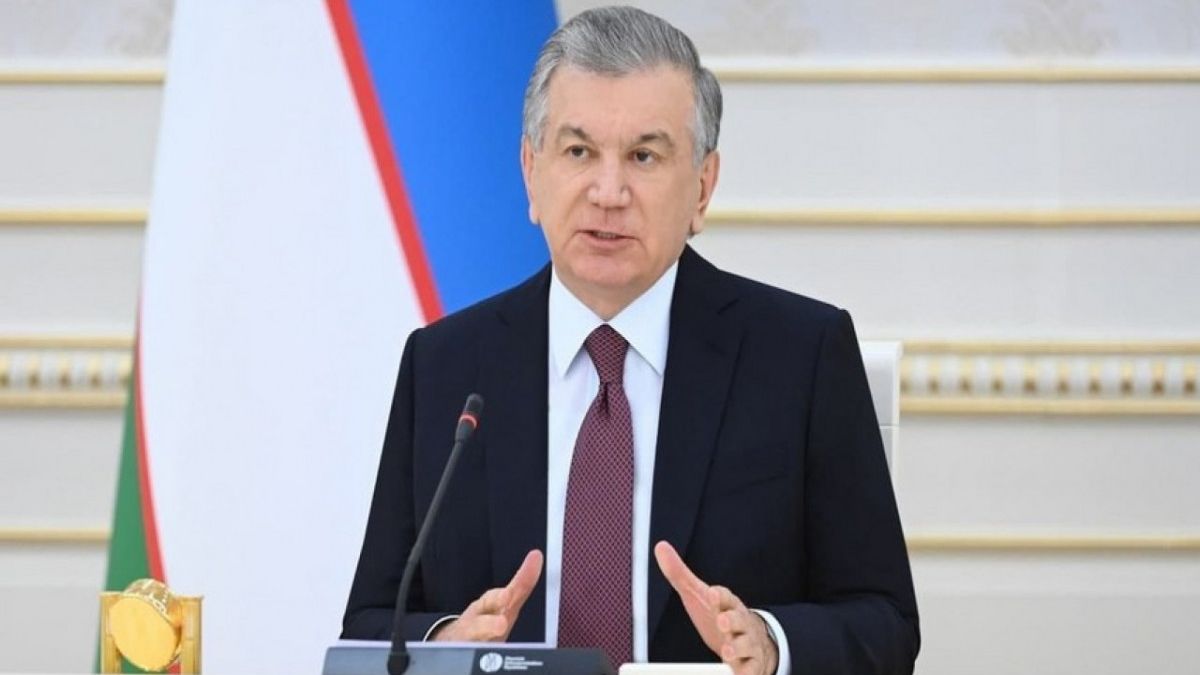 Özbəkistan Prezidenti Azərbaycana dövlət səfərinə gəlib