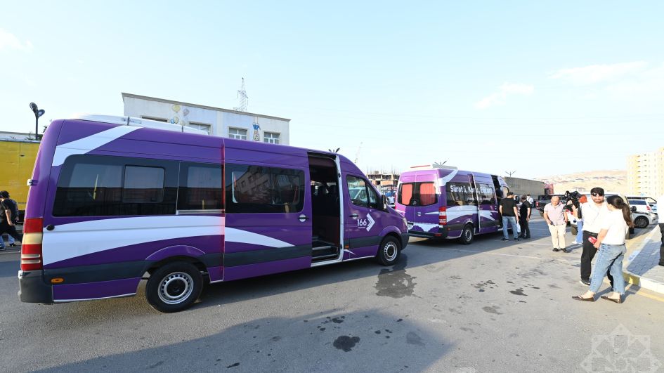 Ağdamın Kəngərli kəndinə növbəti köç karvanı yola salınıb