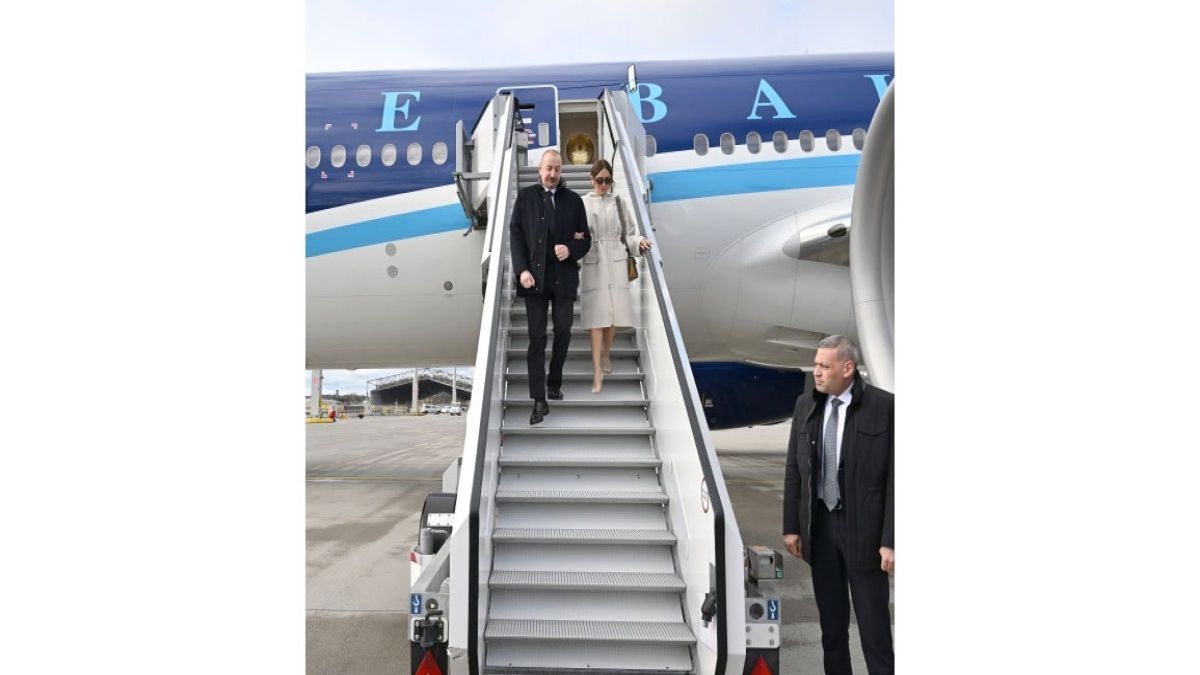 Prezident İlham Əliyev Almaniyaya səfərə gedib
